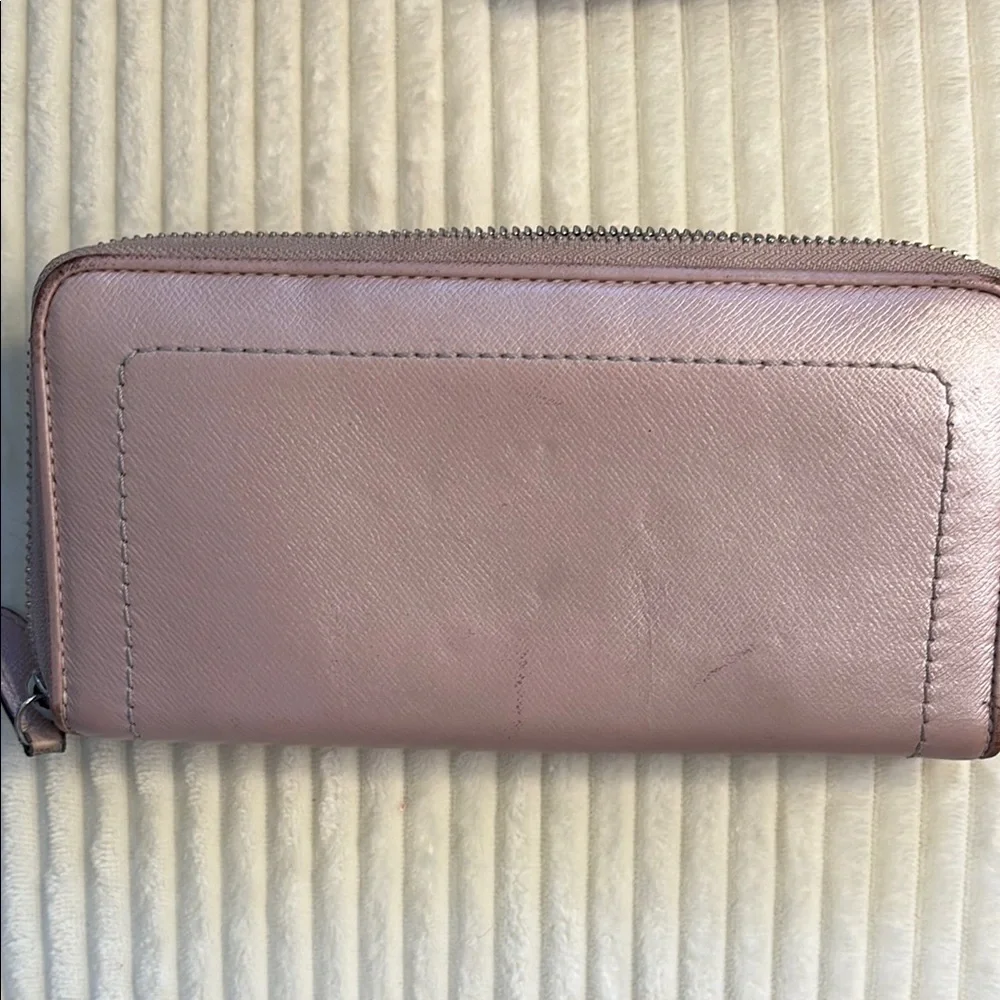 Coach Pink and Steele gray Wallet Set - Picture 6 of 7